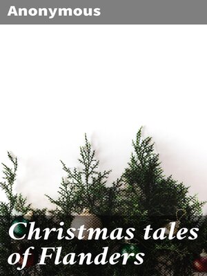 cover image of Christmas tales of Flanders